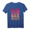 Gegen Rechts Spruch T-Shirt 'Kein Bier Für Nazis' mit Farbklecks  Statement gegen Rassismus, Faschismus & Diskriminierung