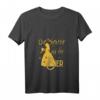 Damen T-Shirt 'Die Schöne und das Bier' - Lustiges Party-Design für Frauen, perfekt als Geschenk, Junggesellinnenabschied oder zum Geburtstag