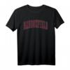 Haddonfield New Jersey Souvenir T-Shirt mit College Style und rotem Text  Perfekt für Einwohner, Besucher und Touristen