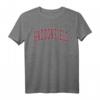 Haddonfield New Jersey Souvenir T-Shirt mit College Style und rotem Text  Perfekt für Einwohner, Besucher und Touristen