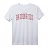 Haddonfield New Jersey Souvenir T-Shirt mit College Style und rotem Text  Perfekt für Einwohner, Besucher und Touristen