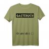 Gästebuch Hochzeit schwarz - Wir waren dabei T-Shirt | Personalisierte Geburtstagsdekoration für Kinder und Erwachsene