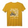 Wenn dich das Leben in eine Kurve wirft dann leg dich rein - Lustiges Motorrad T-Shirt für Bikerinnen, Motorradfahrer & Motorradliebhaber