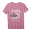 Wenn dich das Leben in eine Kurve wirft dann leg dich rein - Lustiges Motorrad T-Shirt für Bikerinnen, Motorradfahrer & Motorradliebhaber