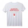 Herren Alkoholkontrolle Bitte Hier Blasen T-Shirt  Lustiges Bier- und Party-Motiv für Junggesellenabschied, Oktoberfest & Geburtstagsgeschenke