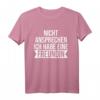 Bitte nicht sprechen ich habe eine Freundin T-Shirt  Lustiges Party-Outfit für Junggesellenabschied, Geburtstag & als Geschenk für Partner oder Freunde