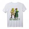 HapBunny Fiona & Get Ogre It Text Poster T-Shirt - Offiziell lizenziertes Geburtstags-Design für Feier und Geschenk