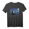 Van Gogh Starry Night T-Shirt mit ART MATTERS - Kunstliebhaber Geschenk mit berühmtem Gemälde & stilvollem Design