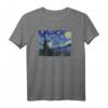 Van Gogh Starry Night T-Shirt mit ART MATTERS - Kunstliebhaber Geschenk mit berühmtem Gemälde & stilvollem Design