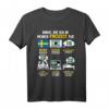 Dinge Die Ich In Meiner Freizeit Tue Schweden T-Shirt  Geschenk für Schweden- und Skandinavien-Liebhaber, Elch- und Rentierfans