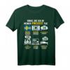Dinge Die Ich In Meiner Freizeit Tue Schweden T-Shirt  Geschenk für Schweden- und Skandinavien-Liebhaber, Elch- und Rentierfans