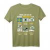 Dinge Die Ich In Meiner Freizeit Tue Schweden T-Shirt  Geschenk für Schweden- und Skandinavien-Liebhaber, Elch- und Rentierfans
