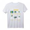 Dinge Die Ich In Meiner Freizeit Tue Schweden T-Shirt  Geschenk für Schweden- und Skandinavien-Liebhaber, Elch- und Rentierfans