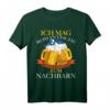 Ich mag romantische Spaziergänge zum Nachbarn T-Shirt  Lustiges Geschenk für Hausparty, Nachbarn und Bierliebhaber