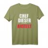 Lustiges Chef dieser Anstalt T-Shirt für Anstaltsleitung, Büro und Psychiatrie - Perfektes Geschenk für den Leiter in verrücktem Betrieb