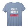 Lustiges Chef dieser Anstalt T-Shirt für Anstaltsleitung, Büro und Psychiatrie - Perfektes Geschenk für den Leiter in verrücktem Betrieb
