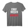 Lustiges Chef dieser Anstalt T-Shirt für Anstaltsleitung, Büro und Psychiatrie - Perfektes Geschenk für den Leiter in verrücktem Betrieb