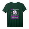 Als Gott mich vor 18 Jahren schuf grinste er - Lustiges Geburtstags-T-Shirt für Frauen zum 18. Geburtstag mit humorvollem Spruch