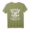 Alles klar Herr Kommissar T-Shirt  Humoriges Polizeidesign für Krimi- und Polizei-Fans
