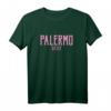 Palermo Sicily Vintage Text Pink Print T-Shirt  Stilvolles Souvenir & Mode-Statement aus Sizilien