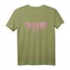 Palermo Sicily Vintage Text Pink Print T-Shirt  Stilvolles Souvenir & Mode-Statement aus Sizilien