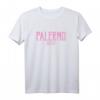 Palermo Sicily Vintage Text Pink Print T-Shirt  Stilvolles Souvenir & Mode-Statement aus Sizilien