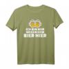 Ich bin nur wegen dem Bier hier T-Shirt  Lustiges Party- und Bierliebhaber-Spruch für Spaß und Zusammenkunft