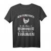 Ich Frag Mich Ob Meine Hühner Auch Von Mir Träumen Landwirt T-Shirt  Lustiges Geschenk für Hühnerliebhaber & Bauern zum Geburtstag & Weihnachten
