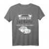 Ich brauche keine Therapie lustiges Trabi Deluxe GDR Trabbi T-Shirt  Nostalgisches DDR Kultauto Geschenk für Trabifahrer & Ostalgie-Fans