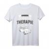 Ich brauche keine Therapie lustiges Trabi Deluxe GDR Trabbi T-Shirt  Nostalgisches DDR Kultauto Geschenk für Trabifahrer & Ostalgie-Fans
