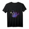Tiefsee-Anglerfisch Angler Taucher Geschenk Laternenfisch T-Shirt  Lustiges Meeresmonster für Fischer, Aquarienliebhaber & Halloween