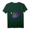 Tiefsee-Anglerfisch Angler Taucher Geschenk Laternenfisch T-Shirt  Lustiges Meeresmonster für Fischer, Aquarienliebhaber & Halloween