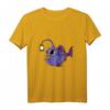 Tiefsee-Anglerfisch Angler Taucher Geschenk Laternenfisch T-Shirt  Lustiges Meeresmonster für Fischer, Aquarienliebhaber & Halloween