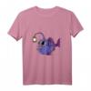 Tiefsee-Anglerfisch Angler Taucher Geschenk Laternenfisch T-Shirt  Lustiges Meeresmonster für Fischer, Aquarienliebhaber & Halloween