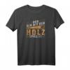 Lustiges Zimmermann Spruch T-Shirt für Tischler & Dachdecker - Handwerker Humor Shirt