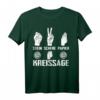 Stein Schere Papier Kreissäge Tischler T-Shirt  Lustiges Berufsshirt & Geschenk für Tischler und Holzarbeiter