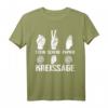 Stein Schere Papier Kreissäge Tischler T-Shirt  Lustiges Berufsshirt & Geschenk für Tischler und Holzarbeiter