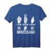Stein Schere Papier Kreissäge Tischler T-Shirt  Lustiges Berufsshirt & Geschenk für Tischler und Holzarbeiter