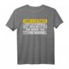 Ohne Elektriker Sitzt Du Im Dunkeln - Lustiges Elektriker & Schreiner T-Shirt als Geschenkidee für Handwerker, Maurer & Installateure