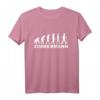 Zimmermann Evolution T-Shirt für Handwerker und Bauarbeiter  Klassisch geschnitten, mit Werkzeug-Motiv
