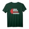 Sägen Messen Fluchen Nochmal - Lustiges Zimmermann T-Shirt für Bauarbeiter, Zimmerleute & Handwerker mit Humor