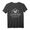Zimmerer Retro Hammer T-Shirt  Lustiges Handwerker Motiv für Dachdecker, Schreiner & Tischler, Perfektes Geschenk für Berufsliebhaber