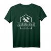 Zimmerer Retro Hammer T-Shirt  Lustiges Handwerker Motiv für Dachdecker, Schreiner & Tischler, Perfektes Geschenk für Berufsliebhaber