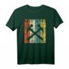 Retro Zimmerer Dach Handwerker Zimmermann T-Shirt  Perfekt als Geschenk für Zimmerleute, Gesellen und Bauarbeiter
