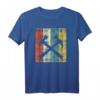 Retro Zimmerer Dach Handwerker Zimmermann T-Shirt  Perfekt als Geschenk für Zimmerleute, Gesellen und Bauarbeiter
