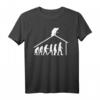 Dachdecker & Zimmerer Shirt - Evolution Held Haus | Lustiges Handwerker T-Shirt für Männer und Frauen als Geschenk zu Weihnachten & Geburtstag