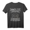 Zimmerer Spruch T-Shirt mit Zunftzeichen  Geschenk für Zimmerleute, Lehrlinge & zur Meisterprüfung