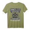 Zimmerer Spruch T-Shirt mit Zunftzeichen  Geschenk für Zimmerleute, Lehrlinge & zur Meisterprüfung