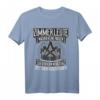 Zimmerer Spruch T-Shirt mit Zunftzeichen  Geschenk für Zimmerleute, Lehrlinge & zur Meisterprüfung