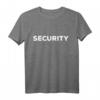 Security Türsteher Bodyguard Party Festival Konzert Uniform T-Shirt  Robuste Sicherheitskleidung für Events & Großveranstaltungen